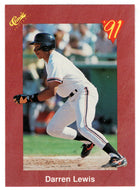 Darren Lewis - San Francisco Giants (MLB Baseball Card) 1991 Classic II # 54 Mint
