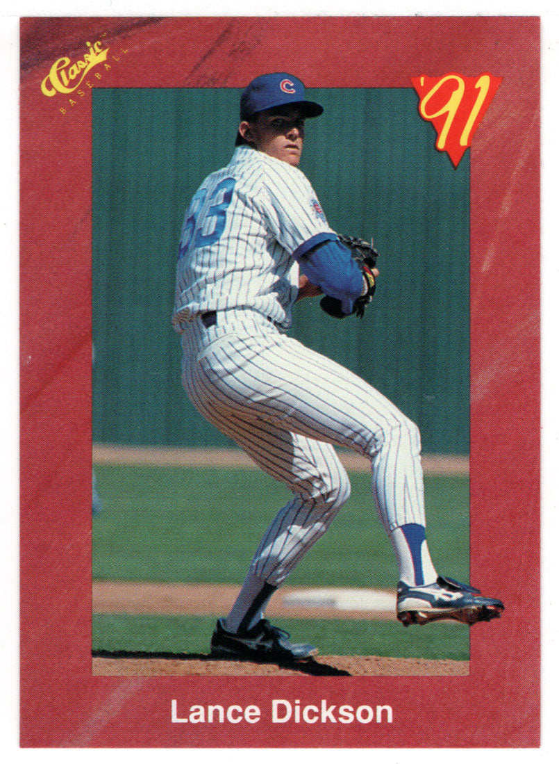 Lance Dickson - Chicago Cubs (MLB Baseball Card) 1991 Classic II # 55 Mint