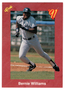 Bernie Williams - New York Yankees (MLB Baseball Card) 1991 Classic II # 61 Mint