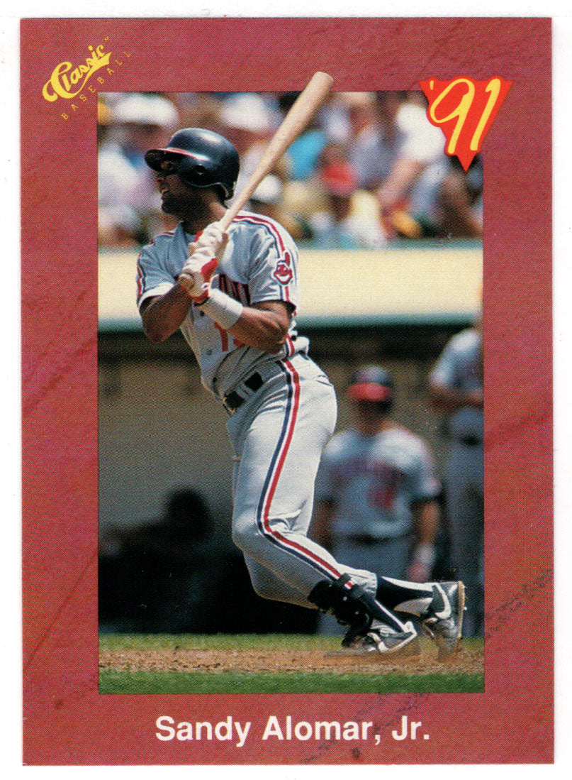 Sandy Alomar Jr. - Cleveland Indians (MLB Baseball Card) 1991 Classic II # 68 Mint