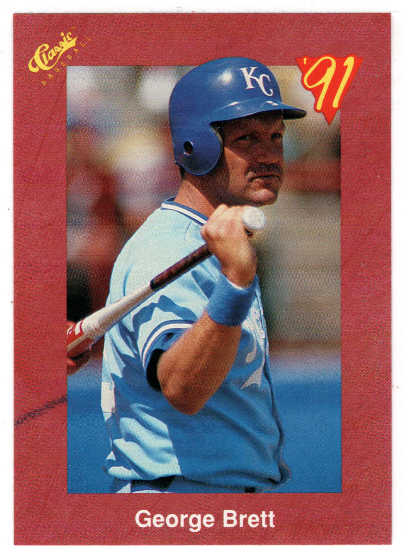 George Brett - Kansas City Royals (MLB Baseball Card) 1991 Classic II # 70 Mint