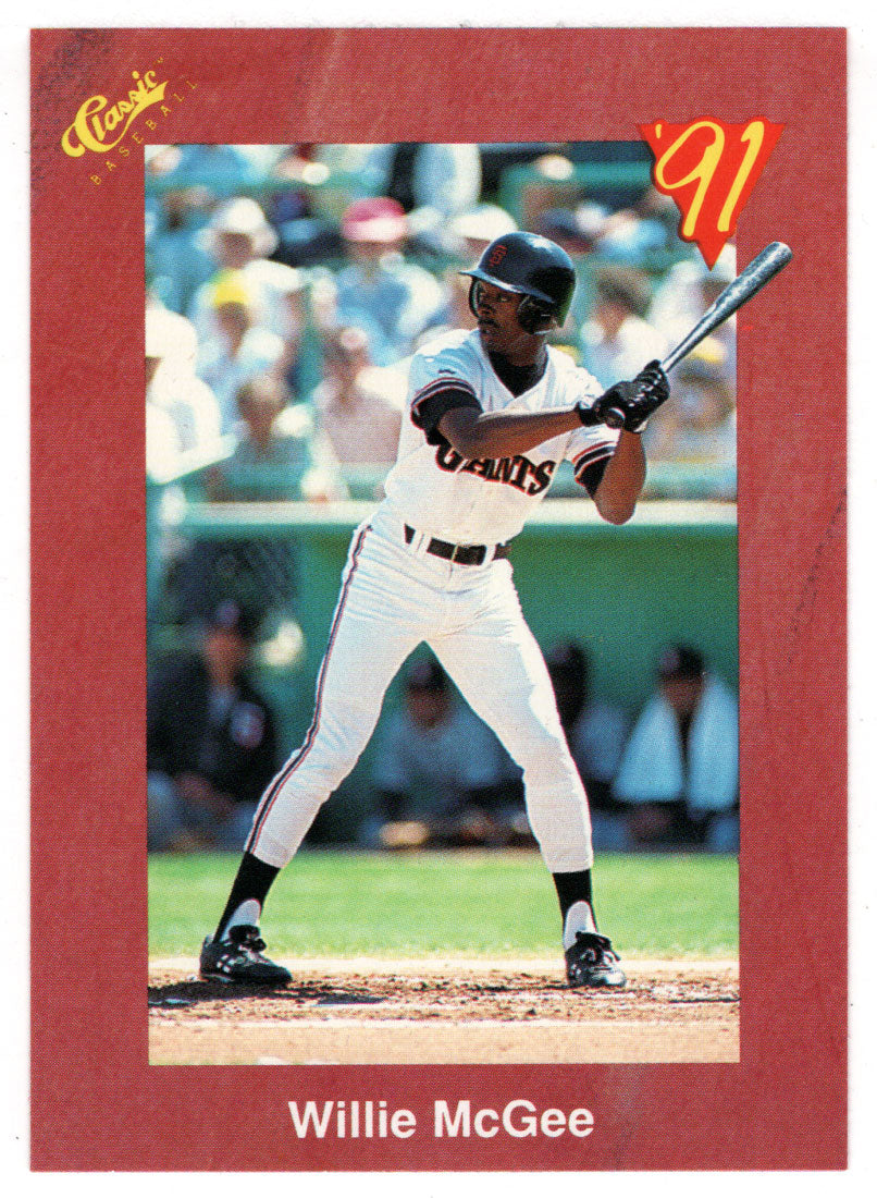 Willie McGee Baseball Cards