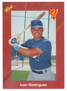 Ivan Rodriguez - Texas Rangers (MLB Baseball Card) 1991 Classic II # 82 Mint