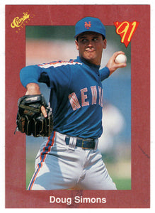 Doug Simons - New York Mets (MLB Baseball Card) 1991 Classic II # 86 Mint