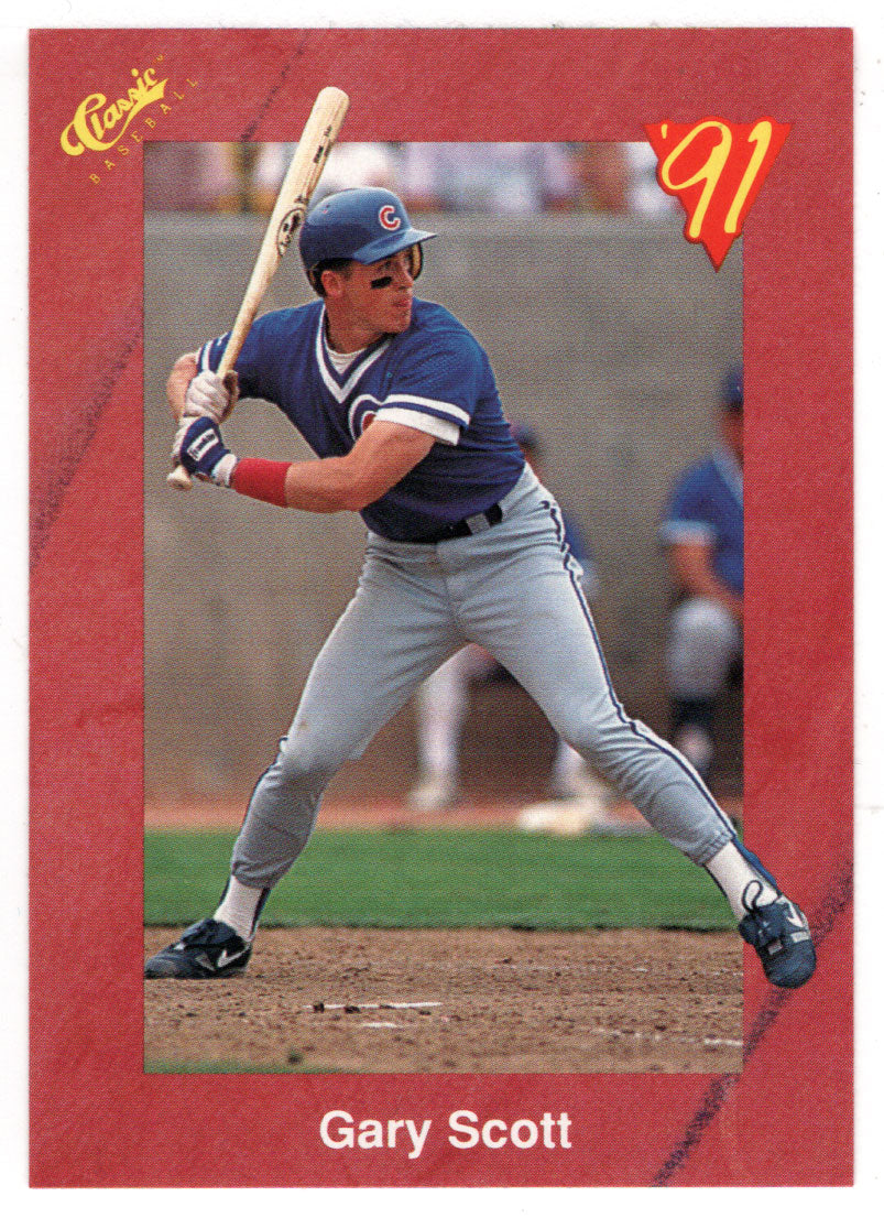 Gary Scott - Chicago Cubs (MLB Baseball Card) 1991 Classic II # 88 Mint