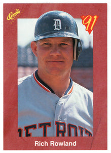 Rich Rowland - Detroit Tigers (MLB Baseball Card) 1991 Classic II # 95 Mint