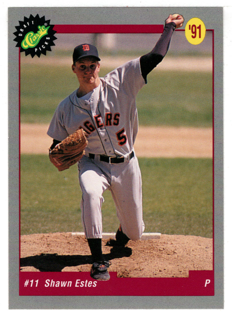 Shawn Estes - Seattle Mariners (MLB Baseball Card) 1991 Classic Draft Picks # 8 Mint