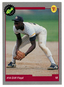 Cliff Floyd - Montreal Expos (MLB Baseball Card) 1991 Classic Draft Picks # 11 Mint