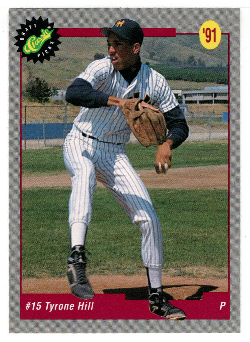 Tyrone Hill - Milwaukee Brewers (MLB Baseball Card) 1991 Classic Draft Picks # 12 Mint