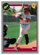 Benji Gil - Texas Rangers (MLB Baseball Card) 1991 Classic Draft Picks # 15 Mint