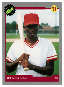 Calvin Reese - Cincinnati Reds (MLB Baseball Card) 1991 Classic Draft Picks # 16 Mint