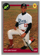John Farrell - Pittsburgh Pirates (MLB Baseball Card) 1991 Classic Draft Picks # 20 Mint