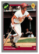 Brent Gates - Oakland Athletics (MLB Baseball Card) 1991 Classic Draft Picks # 22 Mint