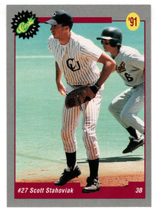 Scott Stahoviak - Minnesota Twins (MLB Baseball Card) 1991 Classic Draft Picks # 23 Mint