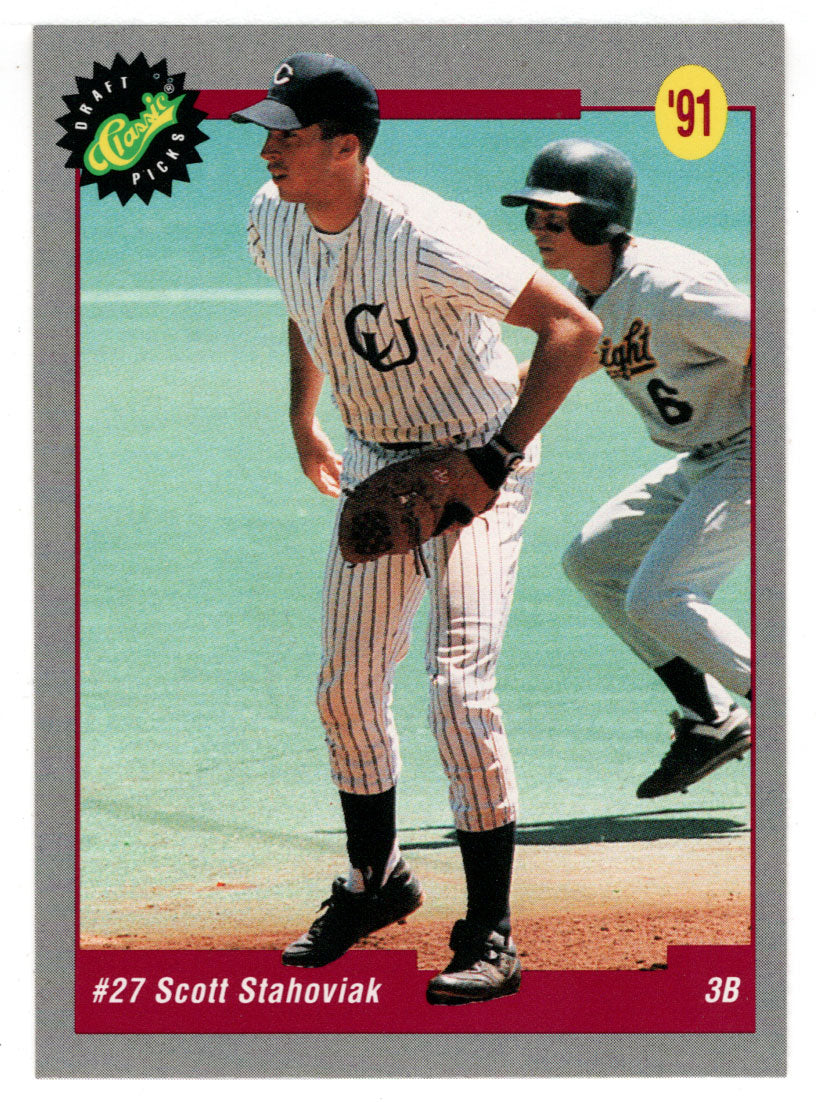 Scott Stahoviak - Minnesota Twins (MLB Baseball Card) 1991 Classic Draft Picks # 23 Mint