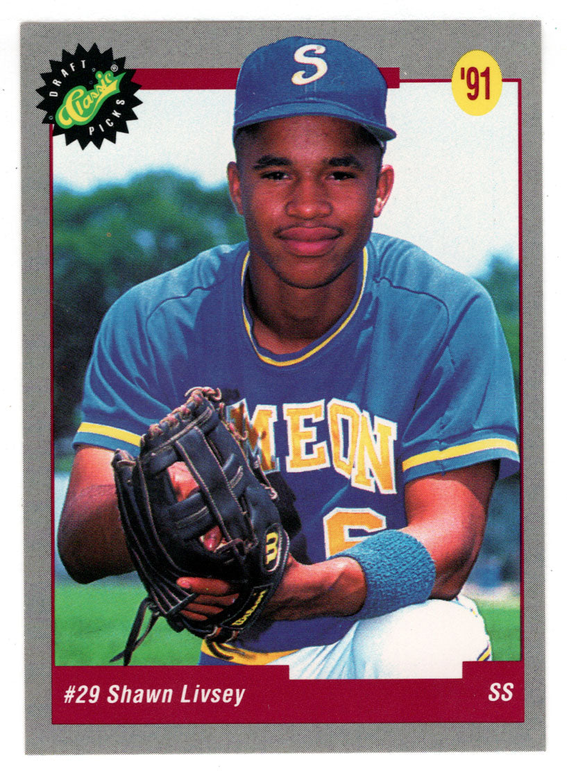 Shawn Livsey - Houston Astros (MLB Baseball Card) 1991 Classic Draft Picks # 25 Mint