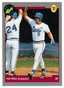 Mike Groppuso - Houston Astros (MLB Baseball Card) 1991 Classic Draft Picks # 39 Mint