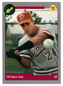 Ryan Long - Kansas City Royals (MLB Baseball Card) 1991 Classic Draft Picks # 40 Mint