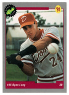 Ryan Long - Kansas City Royals (MLB Baseball Card) 1991 Classic Draft Picks # 40 Mint
