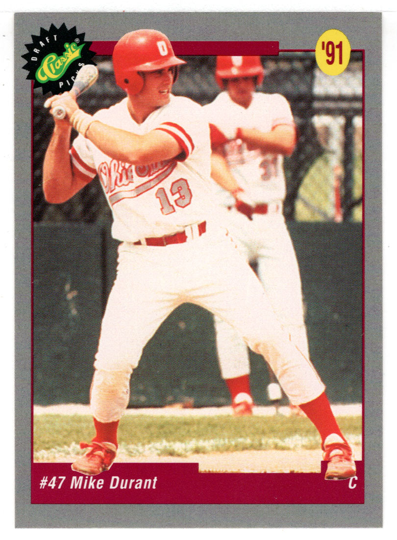 Mike Durant - Minnesota Twins (MLB Baseball Card) 1991 Classic Draft Picks # 42 Mint