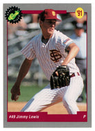 Jimmy Lewis - Houston Astros (MLB Baseball Card) 1991 Classic Draft Picks # 44 Mint