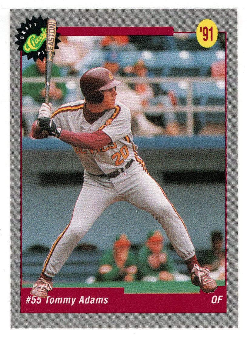 Tommy Adams - Seattle Mariners (MLB Baseball Card) 1991 Classic Draft Picks # 49 Mint