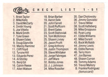 Load image into Gallery viewer, Checklist (MLB Baseball Card) 1991 Classic Draft Picks # NNO Mint
