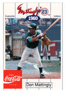Don Mattingly - 1980 Greensboro, North Carolina Hornets (MLB Baseball Card) 1991 Collectors Series Coca Cola # 3 Mint