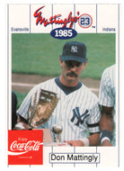 Don Mattingly - 1985 American League MVP (MLB Baseball Card) 1991 Collectors Series Coca Cola # 9 Mint
