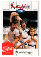 Don Mattingly - 1990 Father and Son Day at Yankee Stadium (MLB Baseball Card) 1991 Collectors Series Coca Cola # 12 Mint