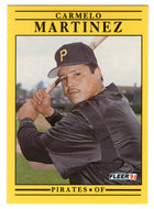 Carmelo Martinez - Pittsburgh Pirates (MLB Baseball Card) 1991 Fleer # 44 Mint