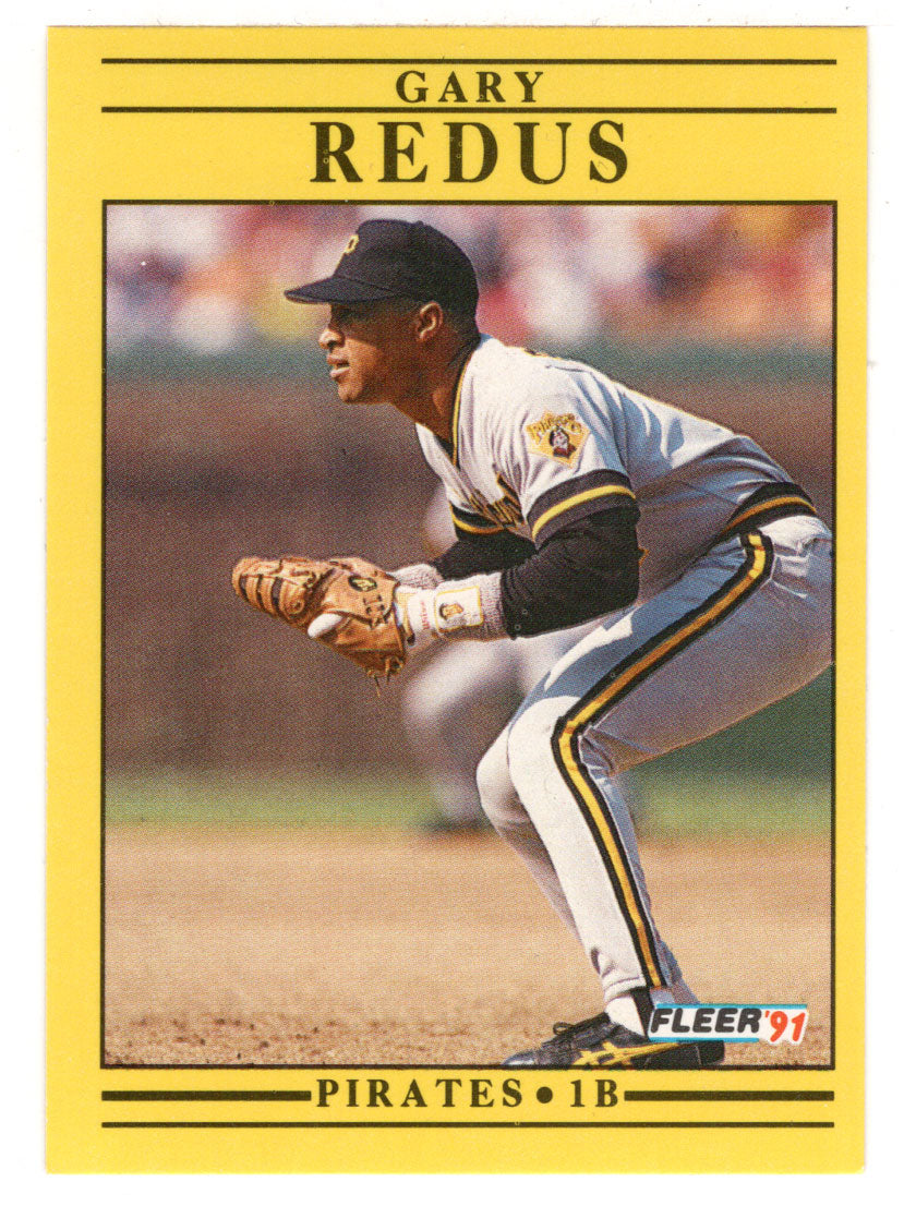 Gary Redus - Pittsburgh Pirates (MLB Baseball Card) 1991 Fleer # 47 Mint