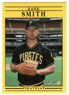 Zane Smith - Pittsburgh Pirates (MLB Baseball Card) 1991 Fleer # 51 Mint