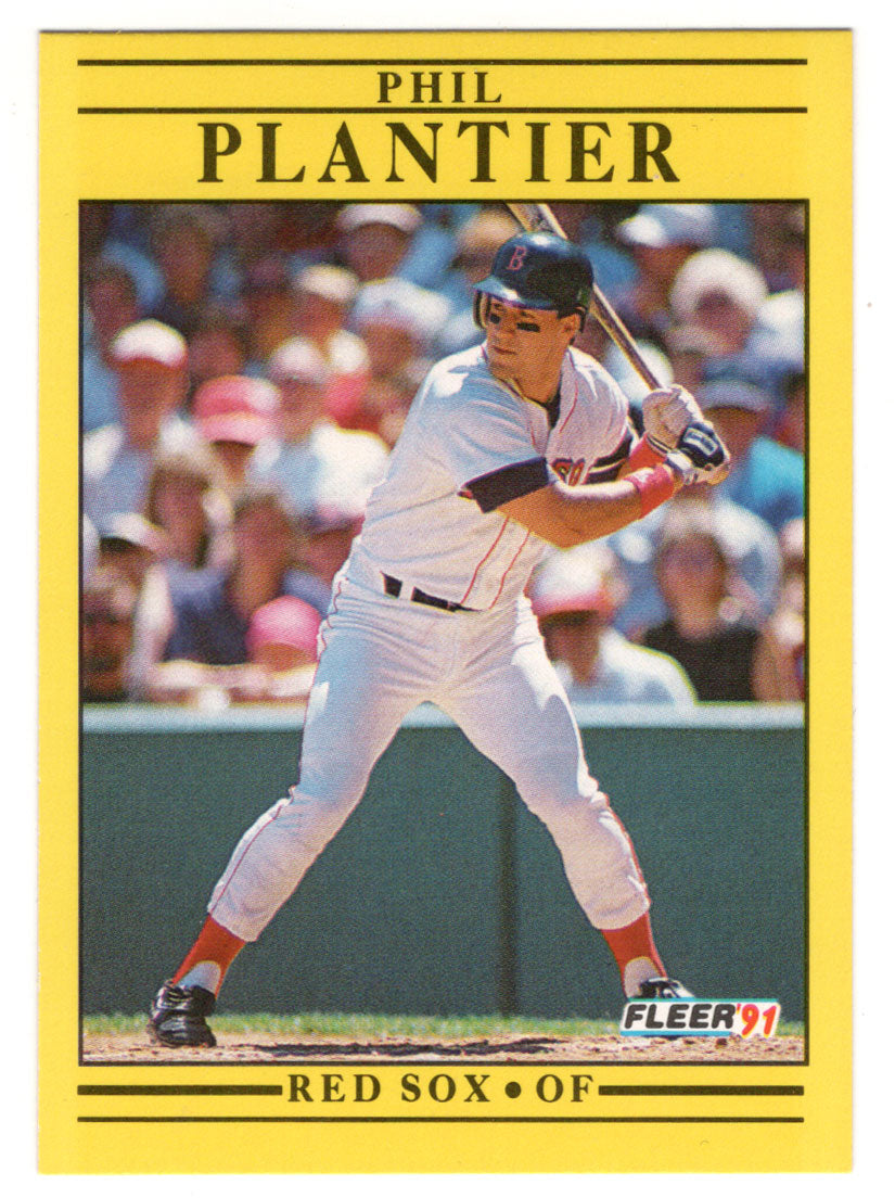 Phil Plantier RC - Boston Red Sox (MLB Baseball Card) 1991 Fleer # 107 Mint