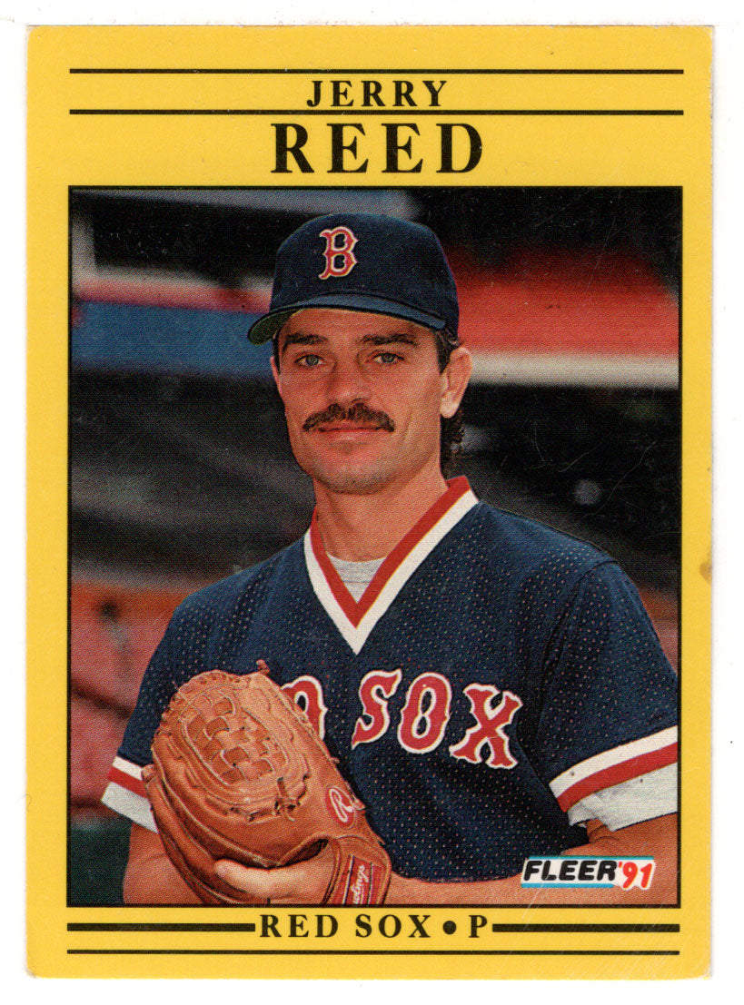 Jerry Reed - Boston Red Sox (MLB Baseball Card) 1991 Fleer # 110 Mint