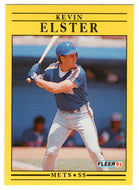 Kevin Elster - New York Mets (MLB Baseball Card) 1991 Fleer # 145 Mint
