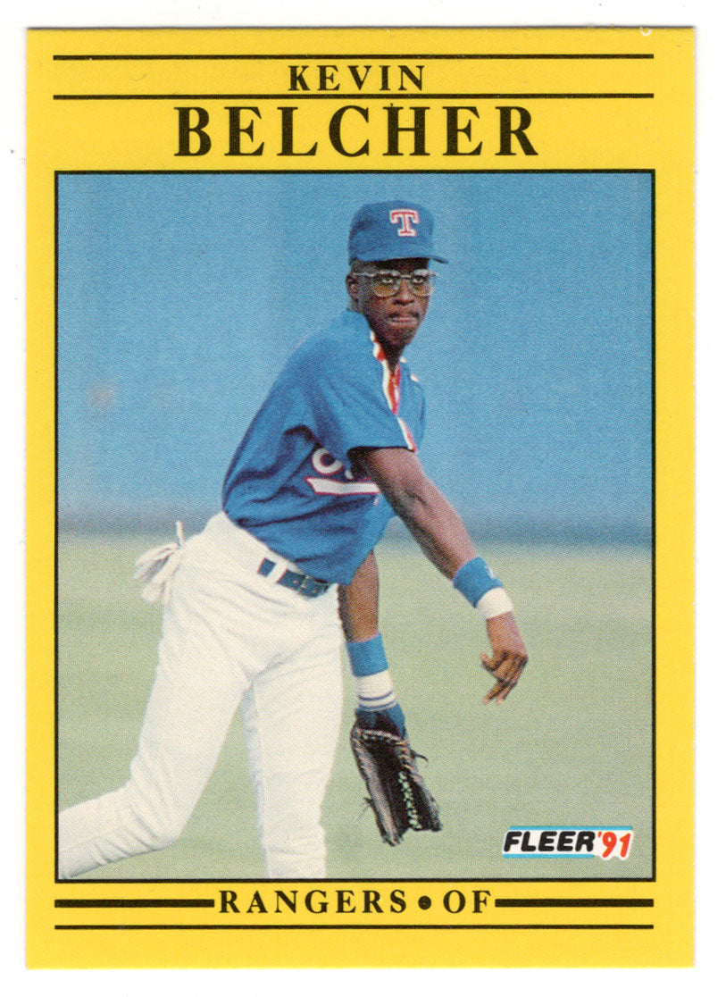 Kevin Belcher RC - Texas Rangers (MLB Baseball Card) 1991 Fleer # 280 Mint