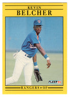 Kevin Belcher RC - Texas Rangers (MLB Baseball Card) 1991 Fleer # 280 Mint