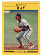 Johnny Ray - California Angels (MLB Baseball Card) 1991 Fleer # 323 Mint