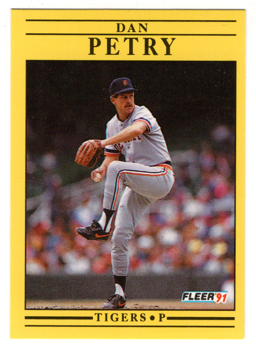 Dan Petry - Detroit Tigers (MLB Baseball Card) 1991 Fleer # 347 Mint PictureYourDreams Dan Petry - Detroit Tigers (MLB Baseball Card) 1991 Fleer # 347 Mint PictureYourDreams