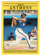 Eric Anthony - Houston Astros (MLB Baseball Card) 1991 Fleer # 498 Mint