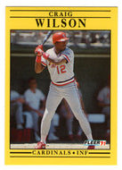 Craig Wilson RC - St. Louis Cardinals (MLB Baseball Card) 1991 Fleer # 652 Mint