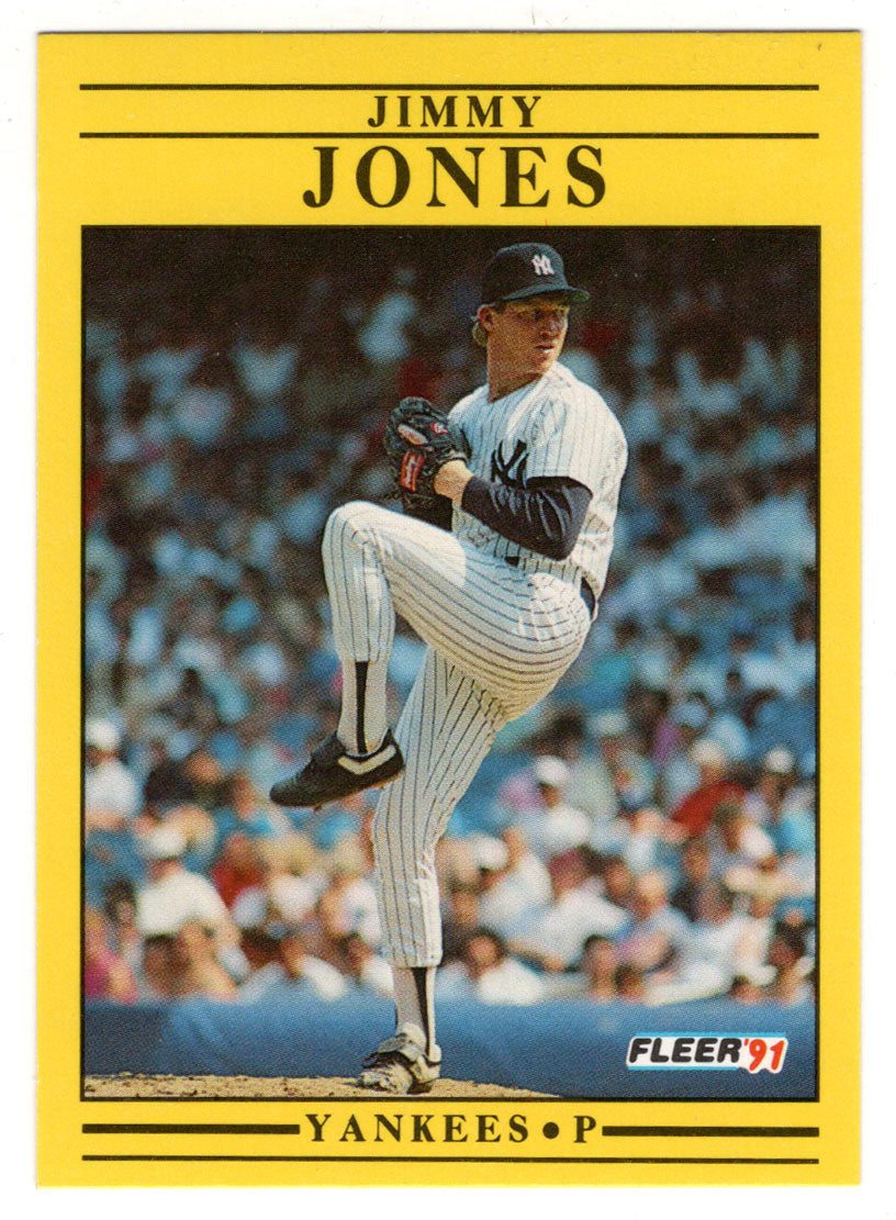 Jimmy Jones - New York Yankees (MLB Baseball Card) 1991 Fleer # 667 Mint