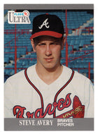 Steve Avery - Atlanta Braves (MLB Baseball Card) 1991 Fleer Ultra # 1 Mint