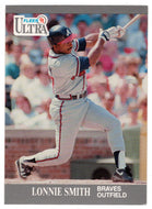 Lonnie Smith - Atlanta Braves (MLB Baseball Card) 1991 Fleer Ultra # 11 Mint