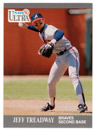 Jeff Treadway - Atlanta Braves (MLB Baseball Card) 1991 Fleer Ultra # 13 Mint