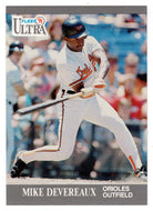 Mike Devereaux - Baltimore Orioles (MLB Baseball Card) 1991 Fleer Ultra # 15 Mint