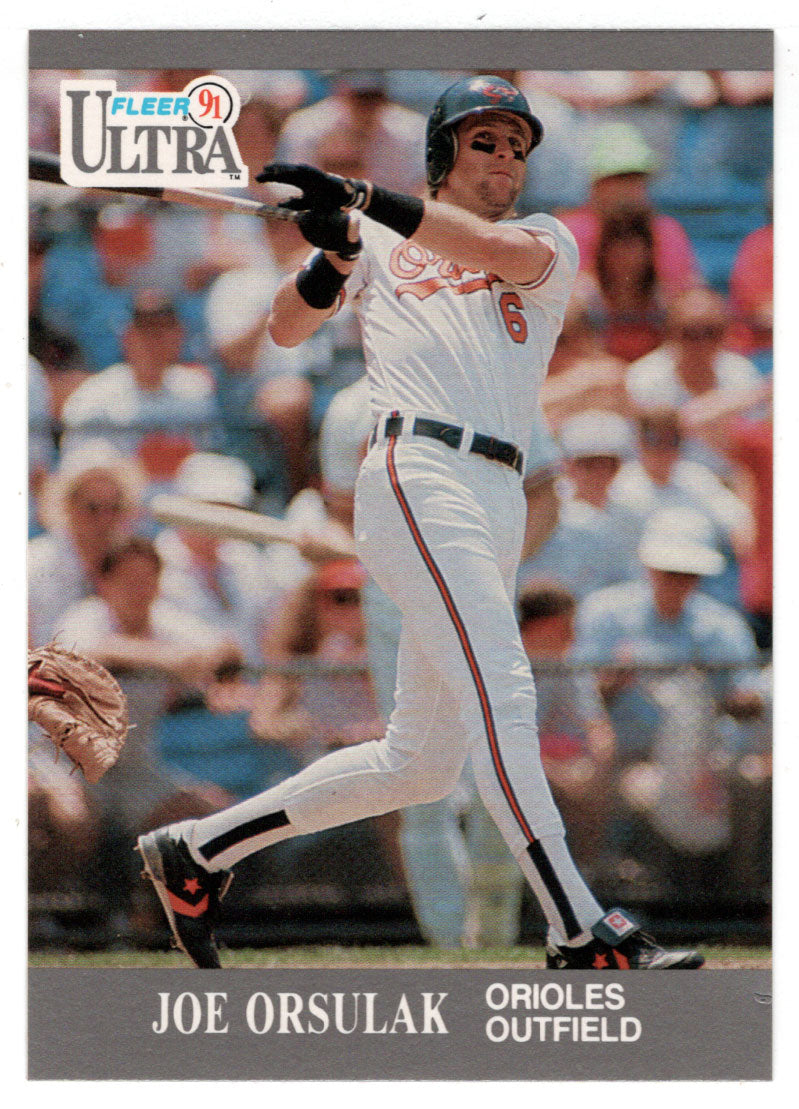 Joe Orsulak - Baltimore Orioles (MLB Baseball Card) 1991 Fleer Ultra # 22 Mint