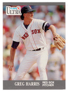 Greg Harris - Boston Red Sox (MLB Baseball Card) 1991 Fleer Ultra # 33 Mint