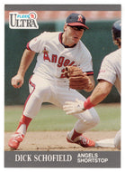 Dick Schofield - California Angels (MLB Baseball Card) 1991 Fleer Ultra # 52 Mint